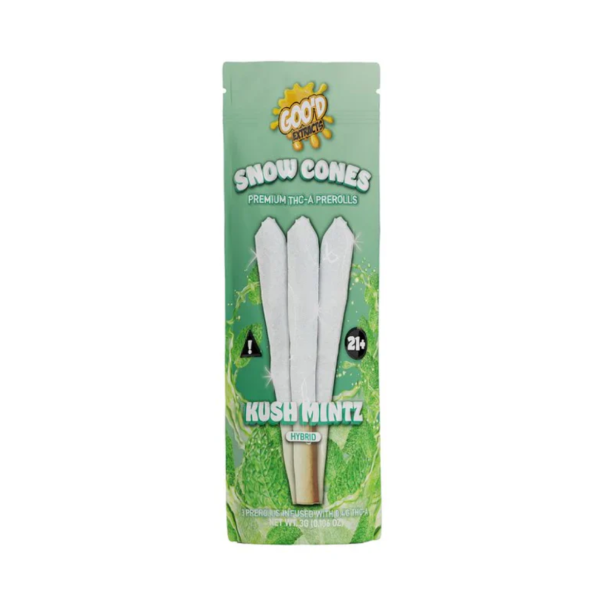 GOO'D EXTRACTS Snow Cones Premium THC-A Prerolls