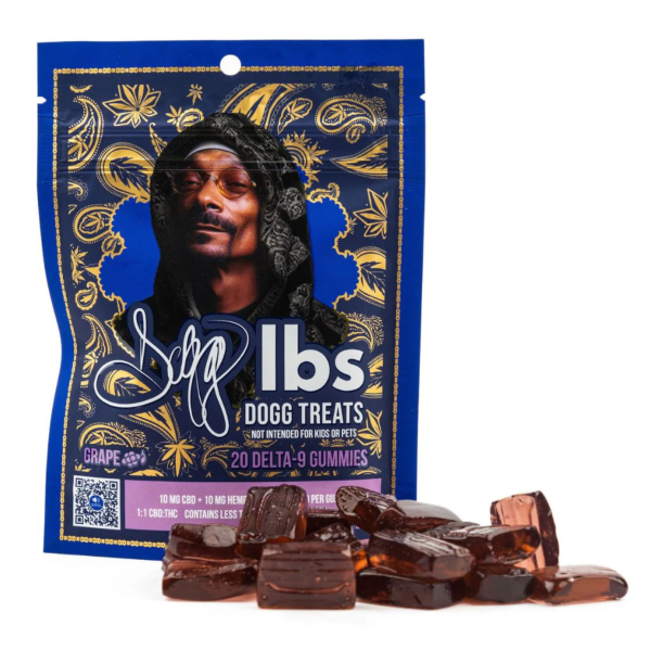 Snoop Dogg Grape 10 MG per Gummy Delta-9(20 Count)