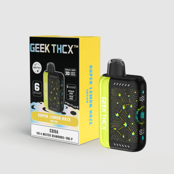 Geek THC-X Pulse Pro THC-A Melted Diamonds Disposable 4.20G